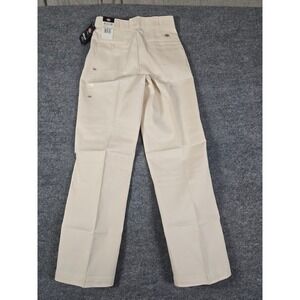Dickies 874 Original Fit Women Beige Cotton Blend‎ Work Pants Size 6/28